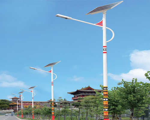 红寺堡民族特色路灯